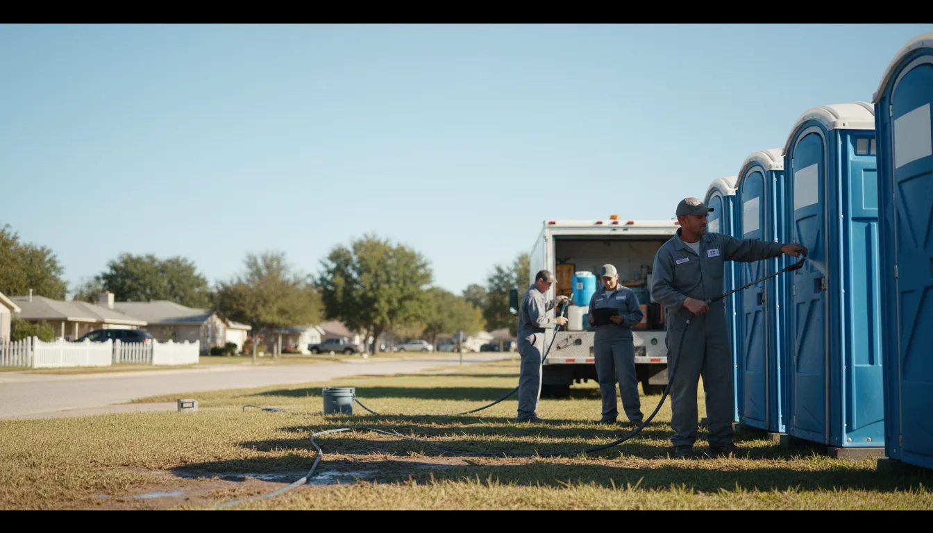 Long-Term Portable Toilet Rental in Barneveld, WI near me